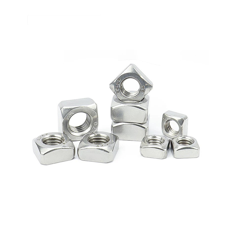 DIN 562 스테인레스 스틸 사각 얇은 너트 DIN 562 스테인레스 스틸 사각 얇은 너트