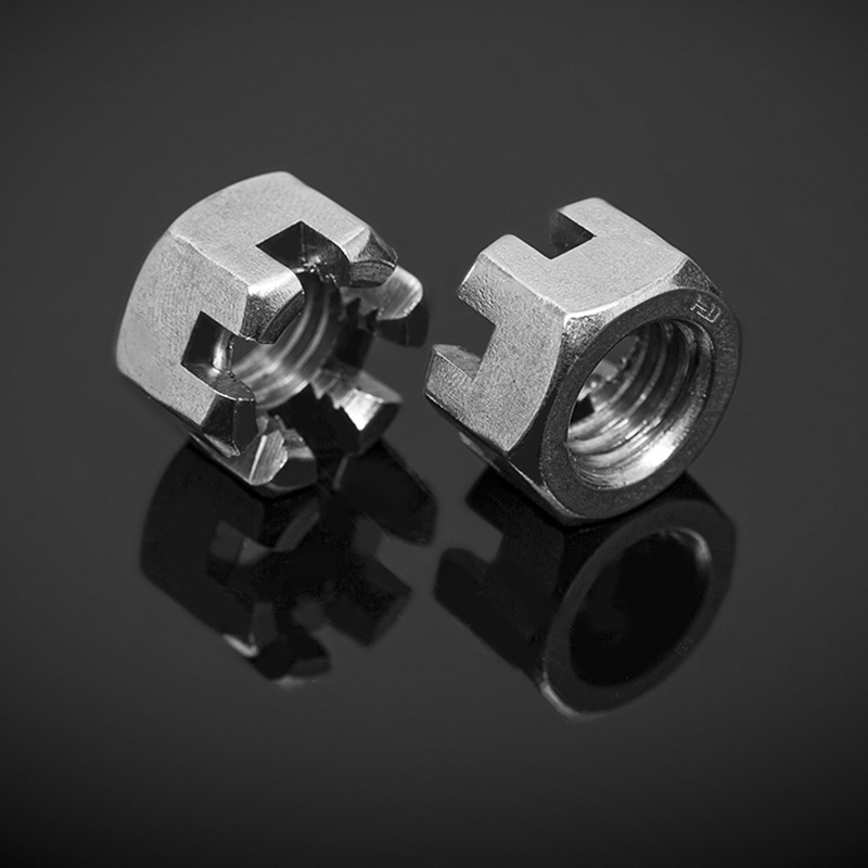 DIN 439 스테인레스 스틸 모따기 육각형 얇은 너트